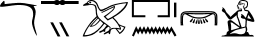 Nespaperennub in Heiroglyphs